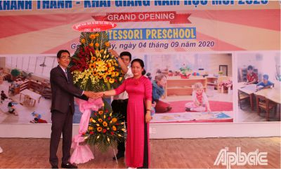 Kh&aacute;nh th&agrave;nh v&agrave; khai giảng năm học mới